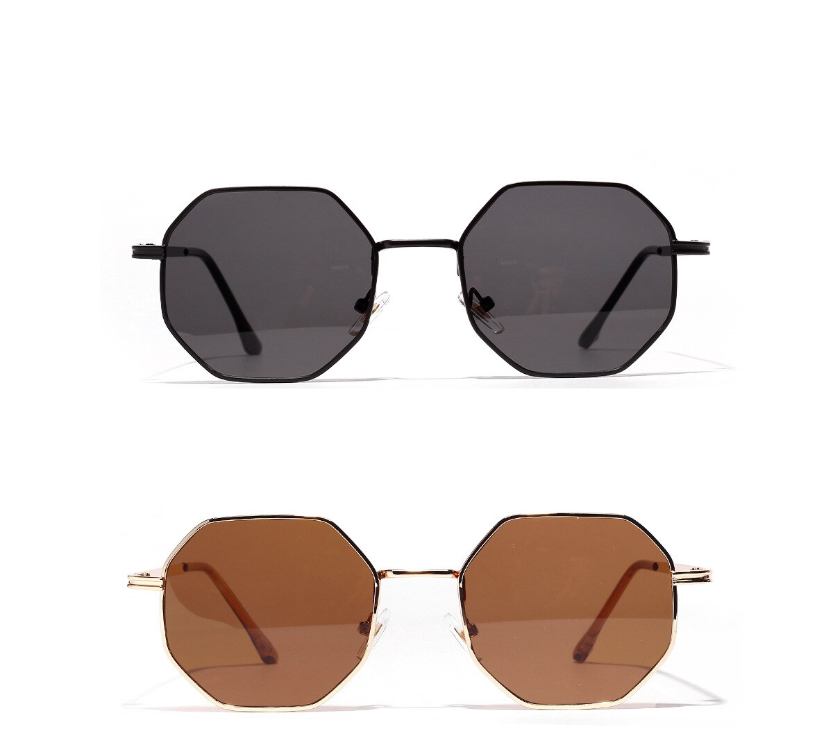 Women's Polygonal Shaped Sunglasses