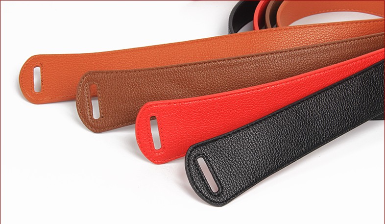 Women's Colorful Buckle-Less Knotted Belt