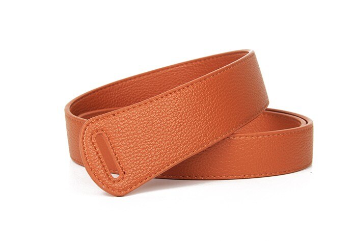 Women's Colorful Buckle-Less Knotted Belt