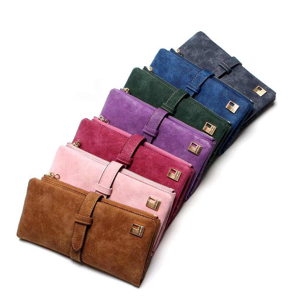 Women's Nubuck Leather Wallet