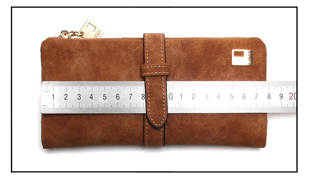 Women's Nubuck Leather Wallet