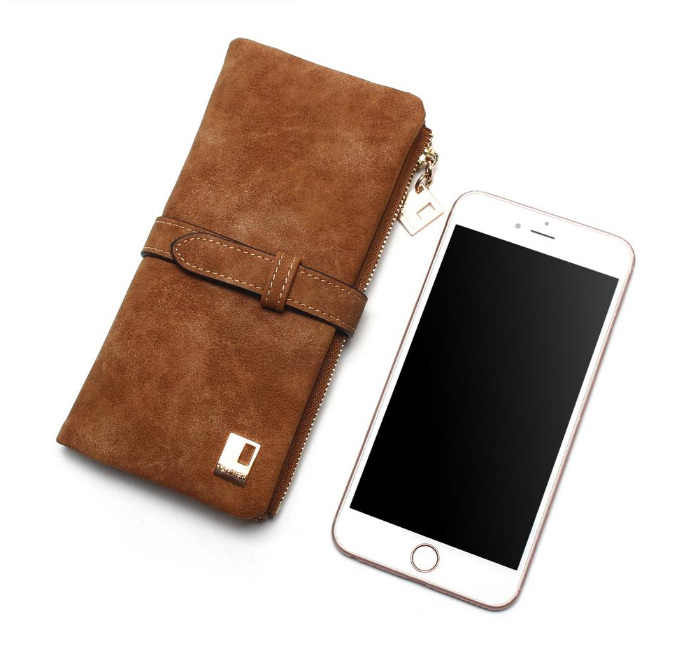 Women's Nubuck Leather Wallet