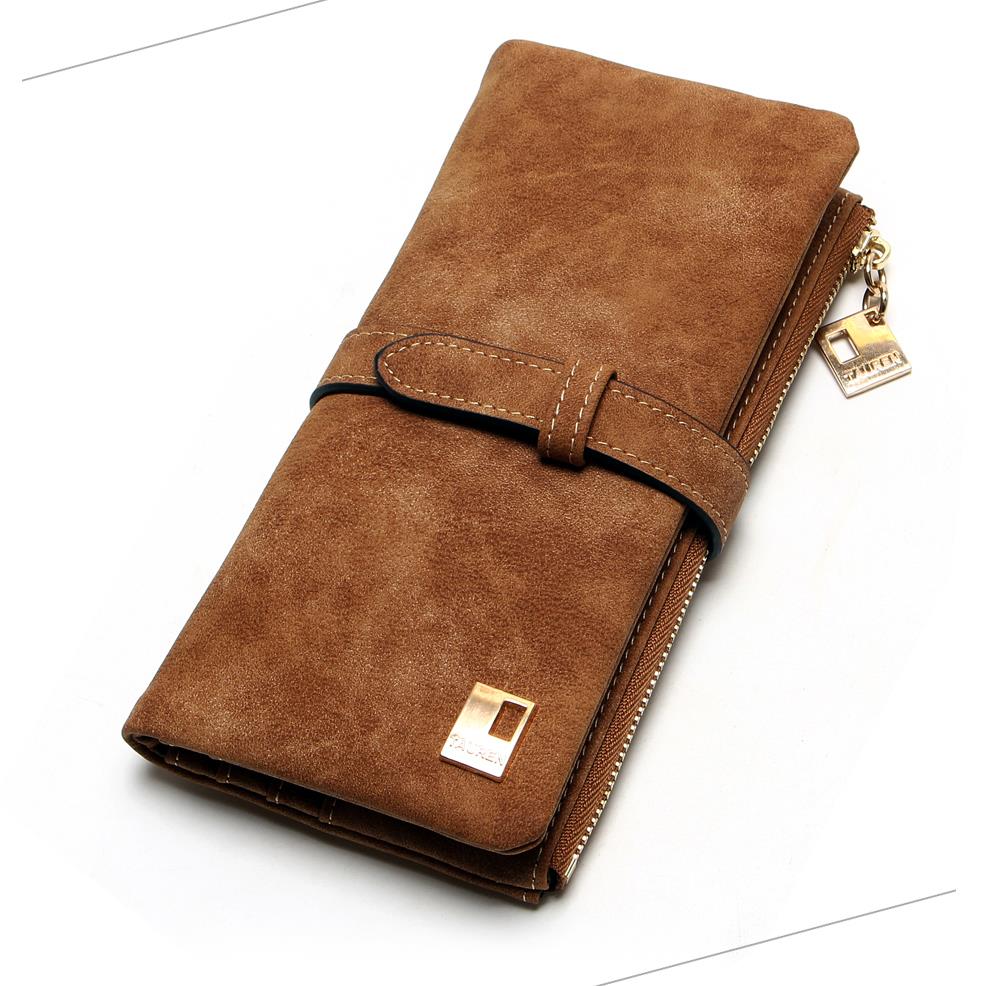 Women's Nubuck Leather Wallet