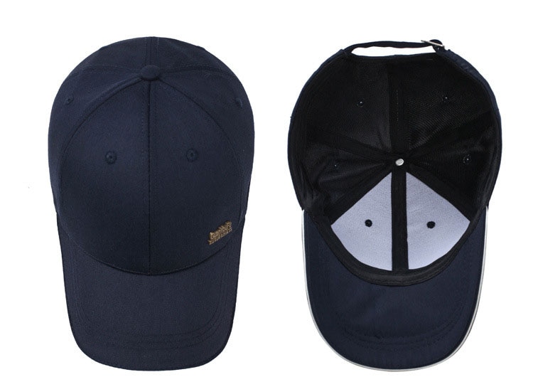 Men's Adjustable Solid Color Baseball Cap