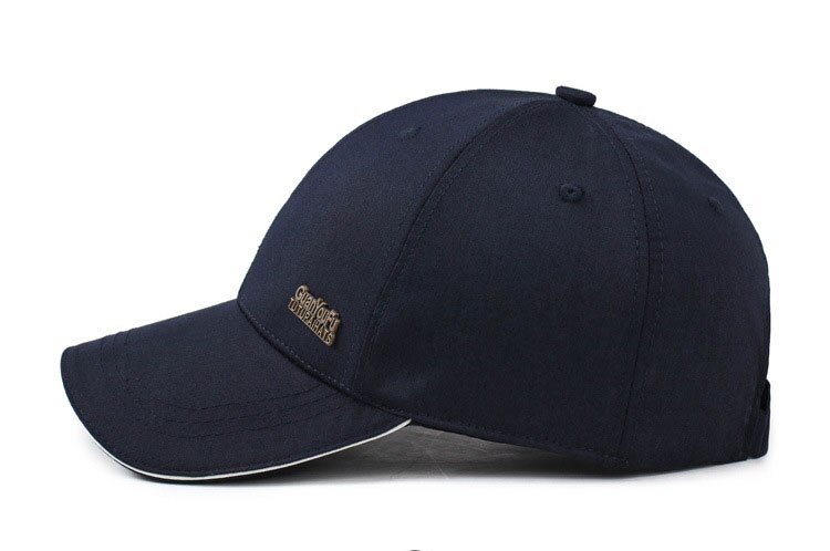 Men's Adjustable Solid Color Baseball Cap
