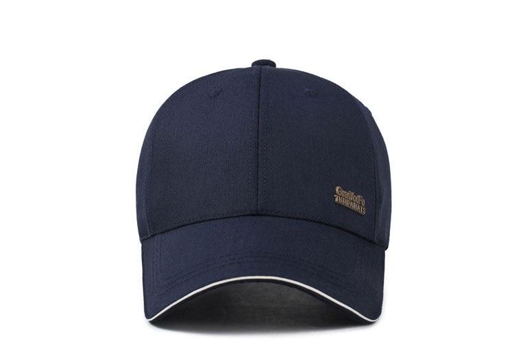 Men's Adjustable Solid Color Baseball Cap