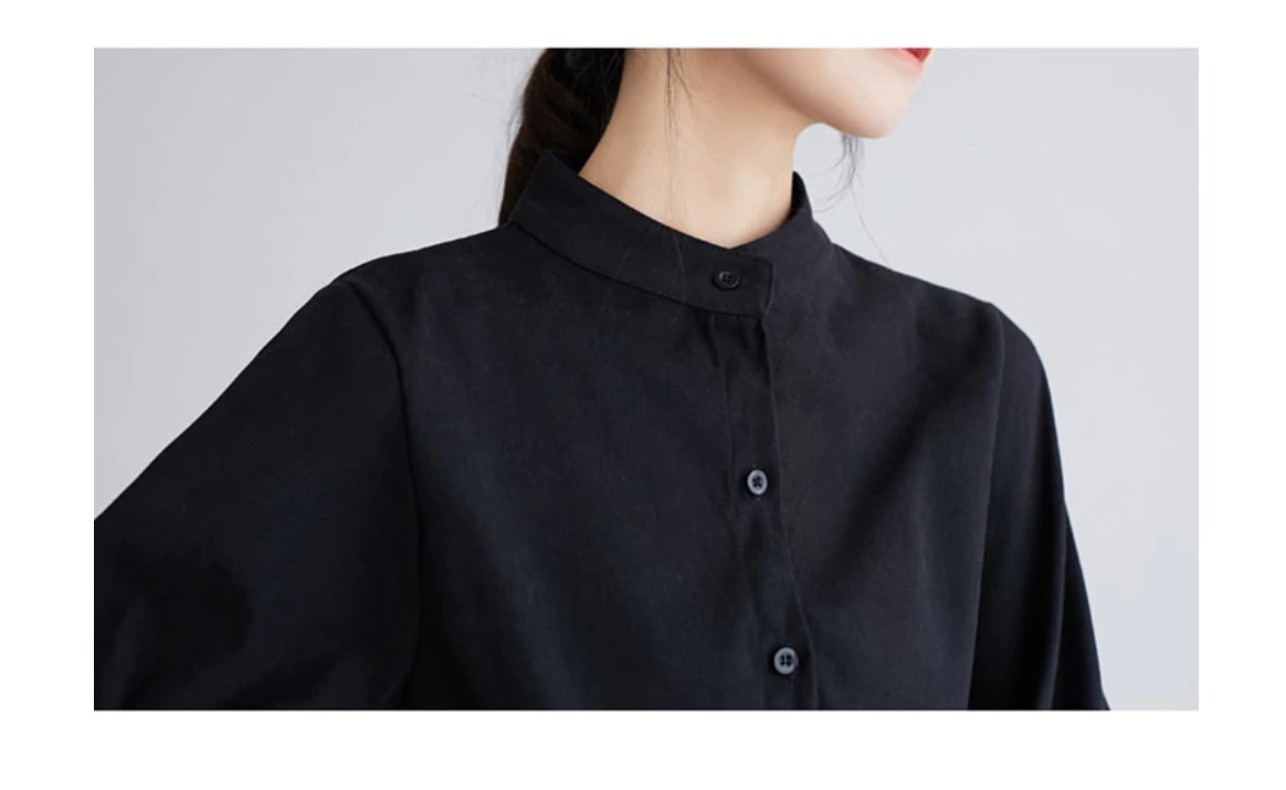 Women's Fashion Big Lantern Sleeved Blouse