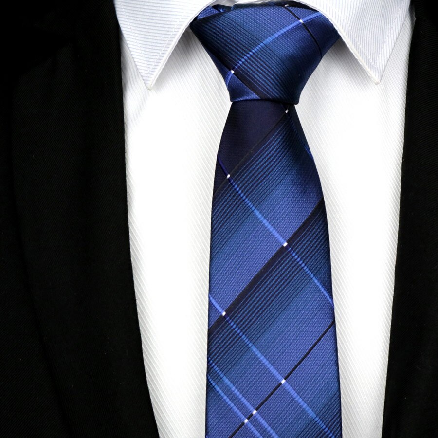 Men's Blue Silk Tie