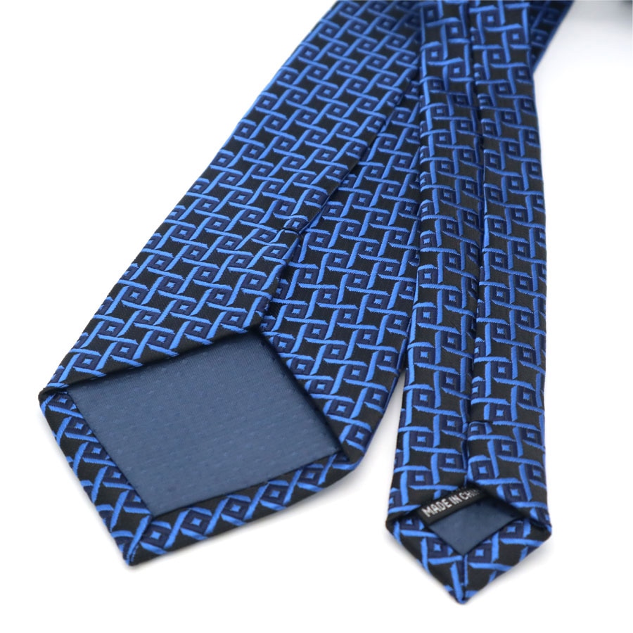 Men's Blue Silk Tie