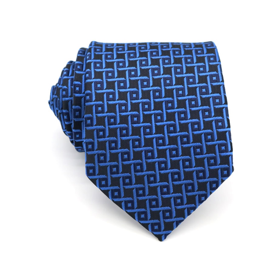 Men's Blue Silk Tie