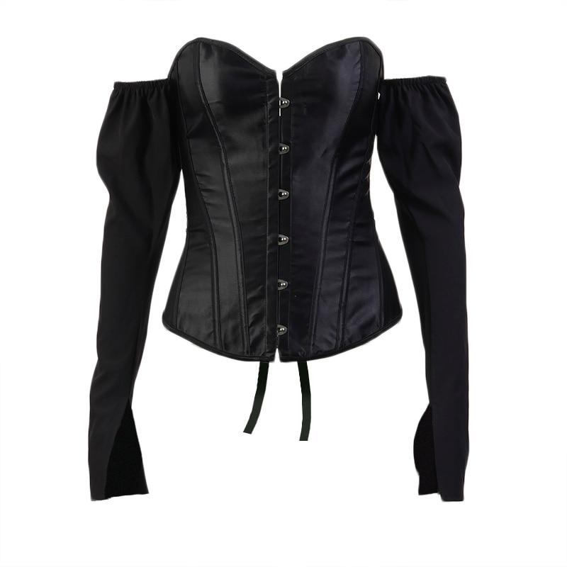 Backless Women's Corset Shirt