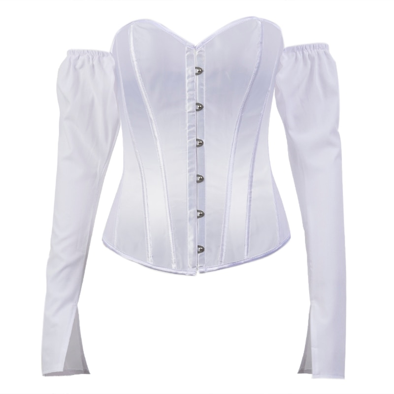 Backless Women's Corset Shirt