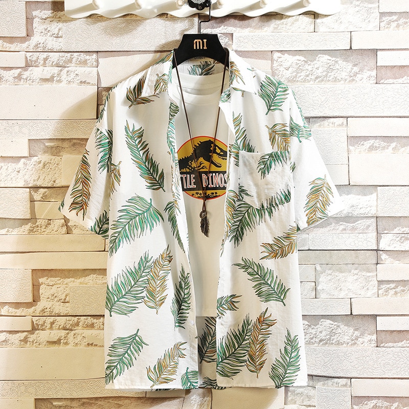 Men's Summer Vibes Print Shirt