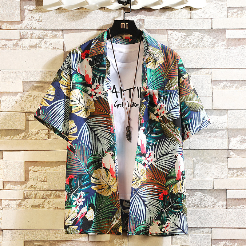 Men's Summer Vibes Print Shirt