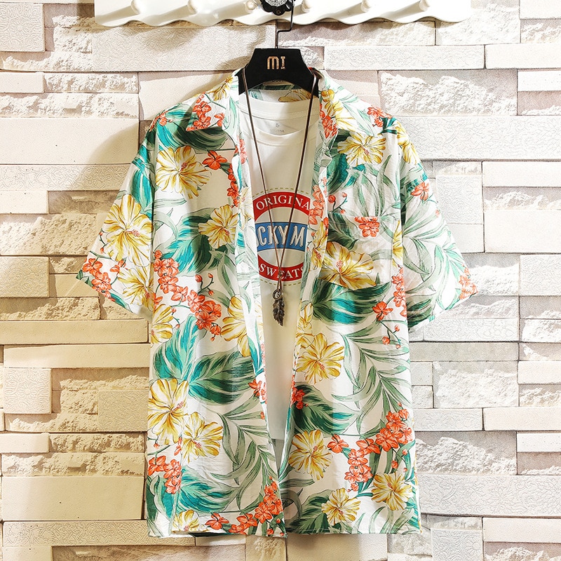 Men's Summer Vibes Print Shirt