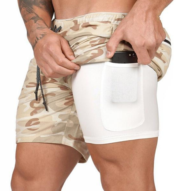 Men's 2 in 1 Shorts