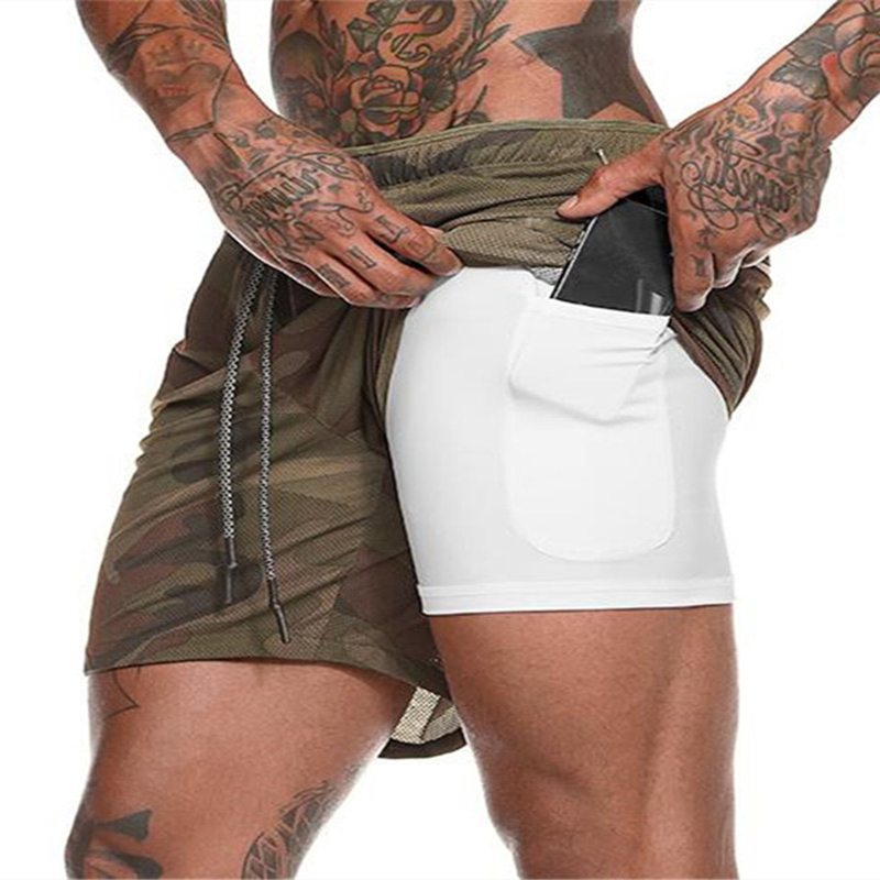 Men's 2 in 1 Shorts