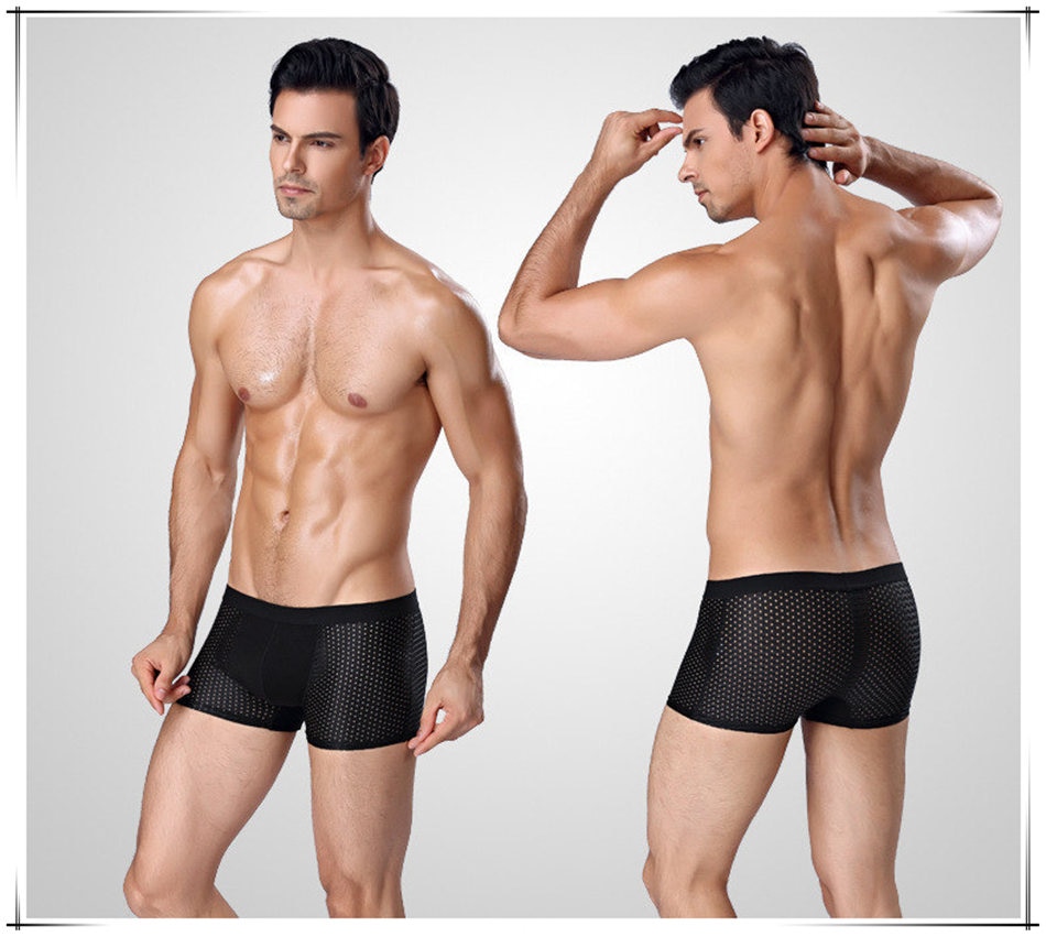 Men's Flexible Underpants 4 pcs Set