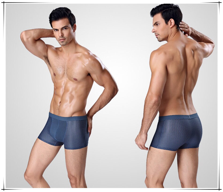 Men's Flexible Underpants 4 pcs Set