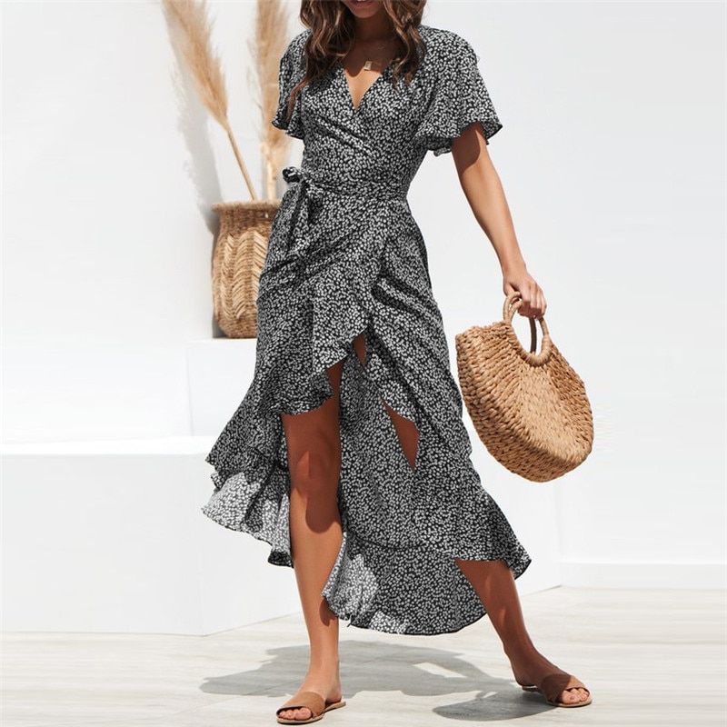 Women's Summer Boho Maxi Dress