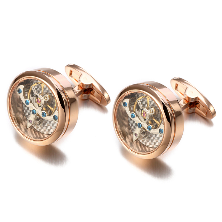 Men's Solid Multicoloured Cufflinks