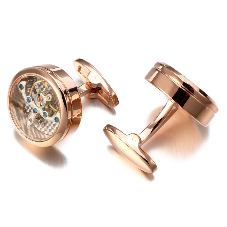 Men's Solid Multicoloured Cufflinks