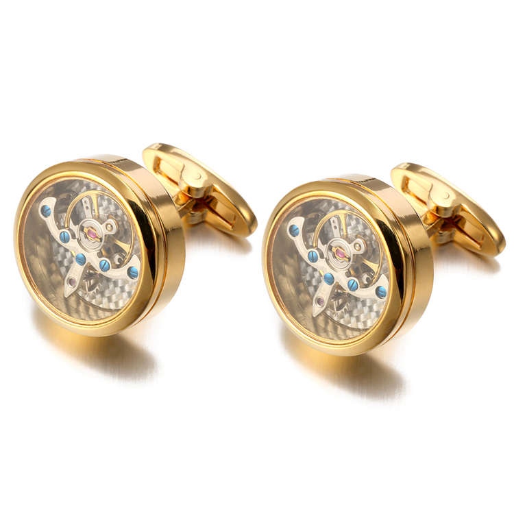 Men's Solid Multicoloured Cufflinks