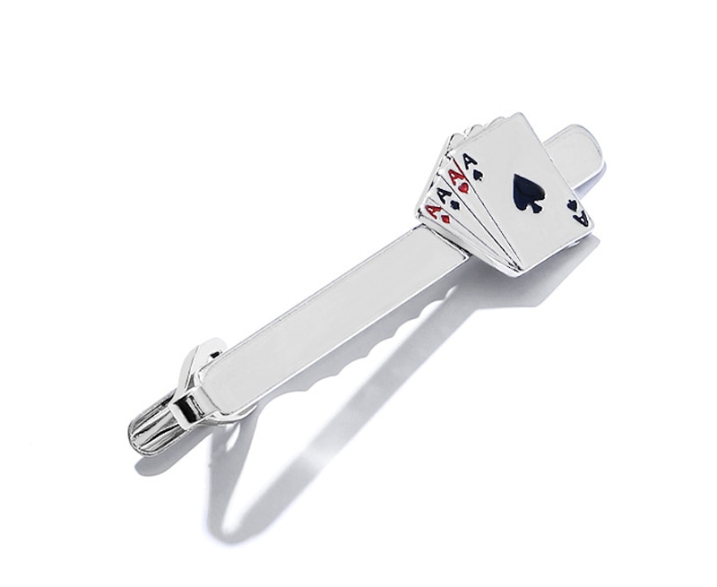 Fashion Poker Style Tie Pin