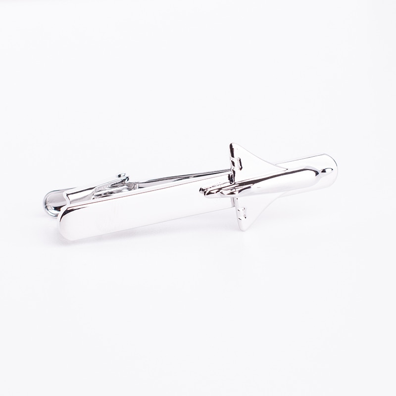 Classical Plane and Note Tie Pin