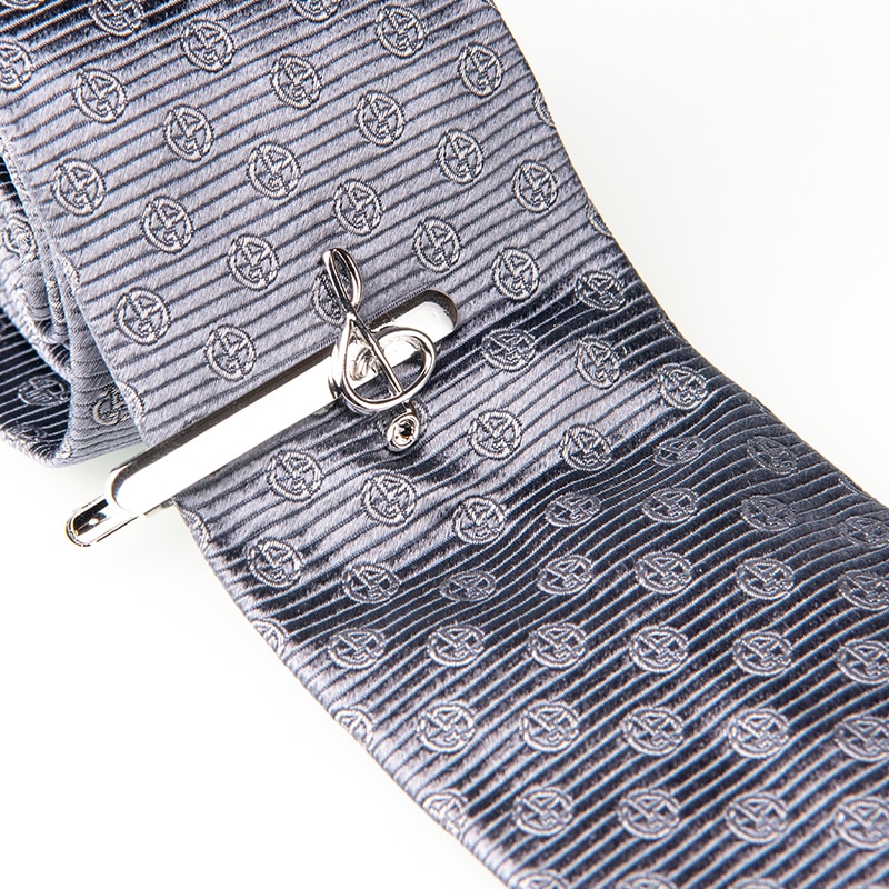 Classical Plane and Note Tie Pin