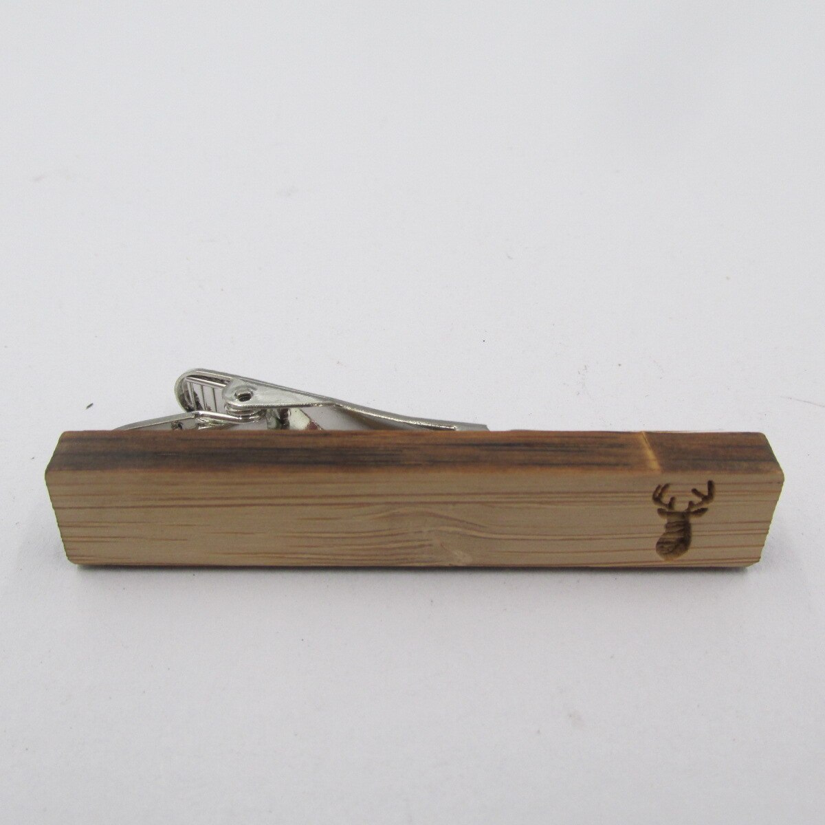 Wooden Animal Patterned Tie Pin