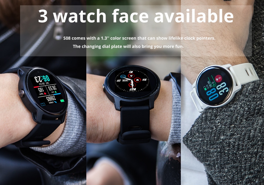 Silicone Unisex Smart Watch
