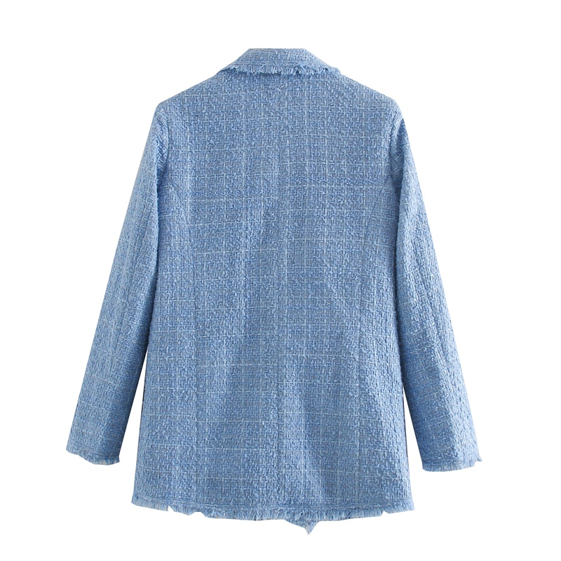 Women's Asymmetrical Double Breasted Coats