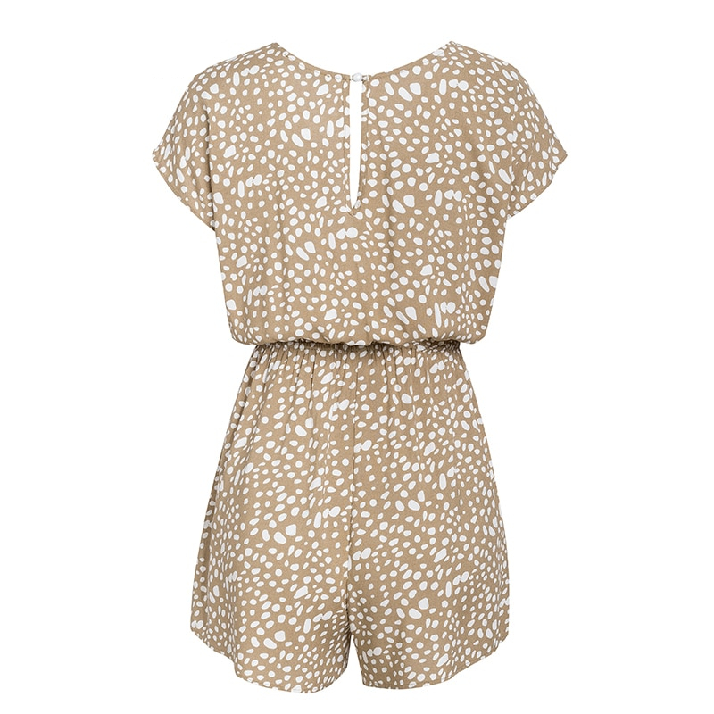 Women's Bohemian Style Leopard Pattern Rompers