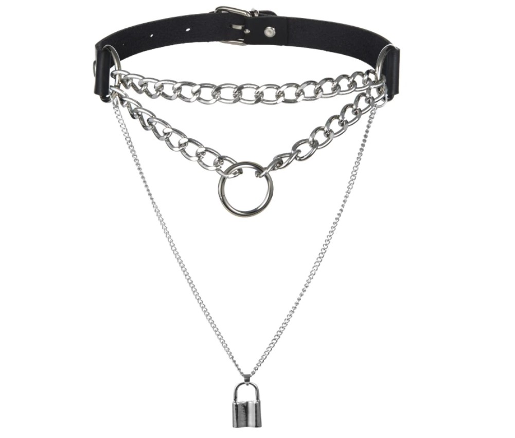 Women's Multilayer Chain Choker
