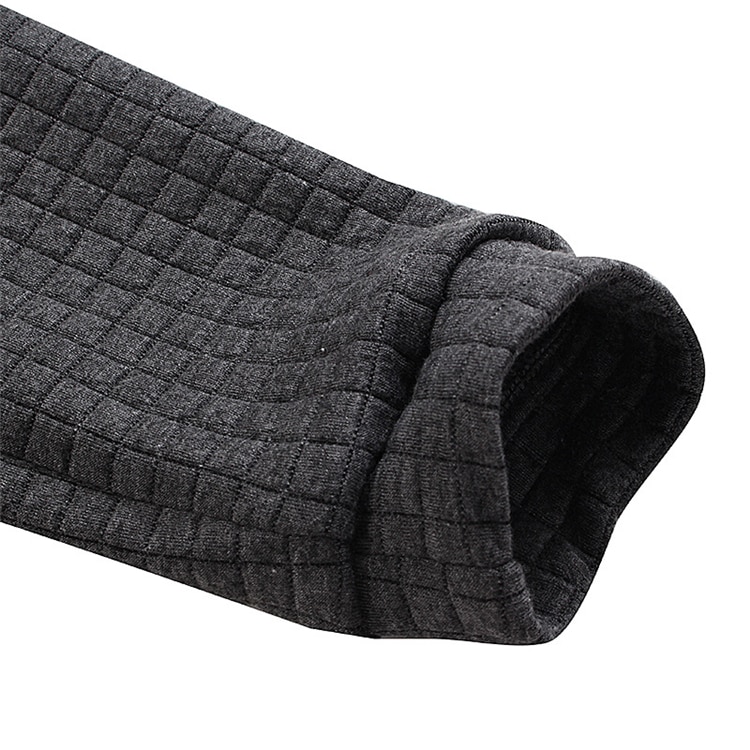 Men's Casual Knitted Texture Hoodie